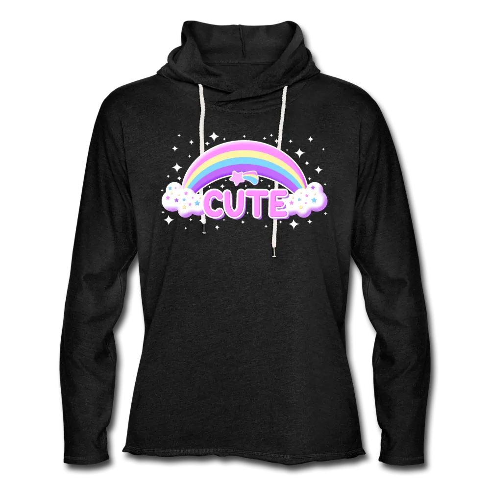 Rainbow Cute Magic Unisex Lightweight Terry Hoodie