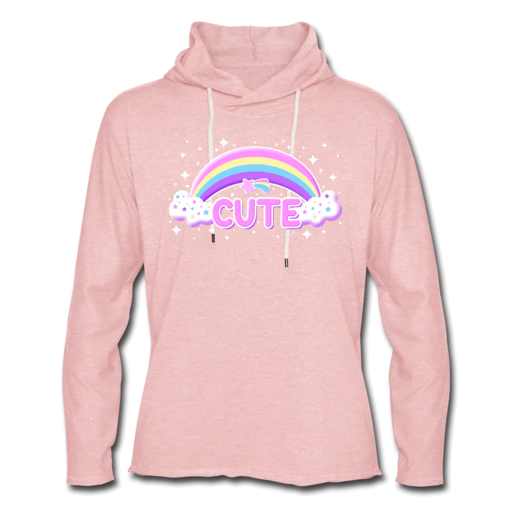 Rainbow Cute Magic Unisex Lightweight Terry Hoodie