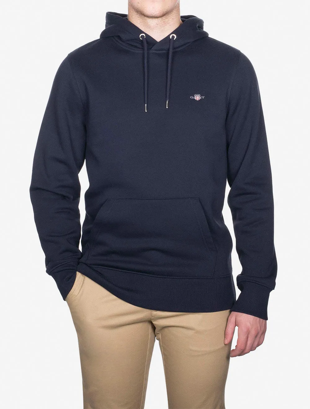 Regular Shield Hoodie Evening Blue