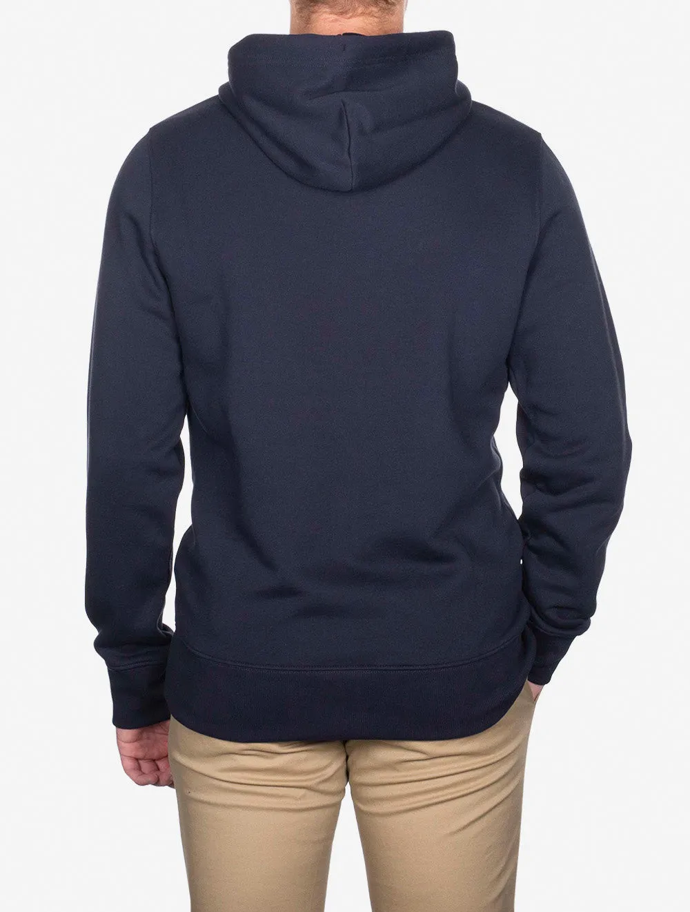 Regular Shield Hoodie Evening Blue