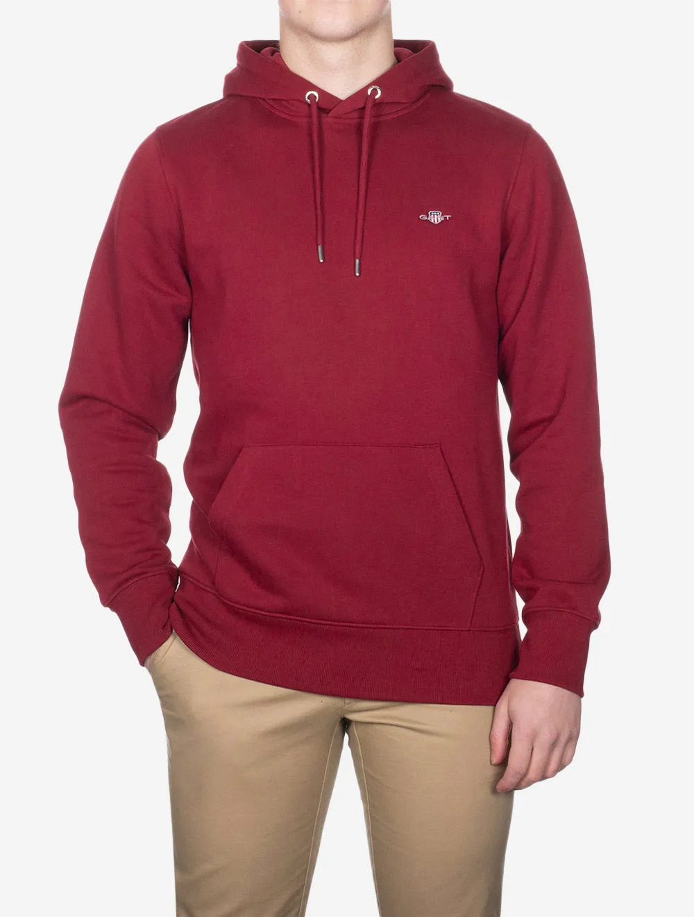 Regular Shield Hoodie Plumped Red