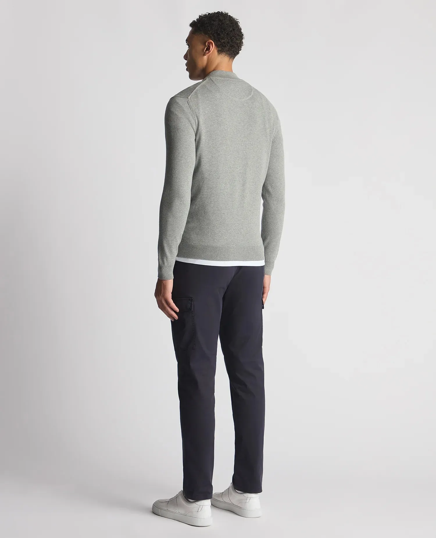 Remus Half Zip Sweater - Grey