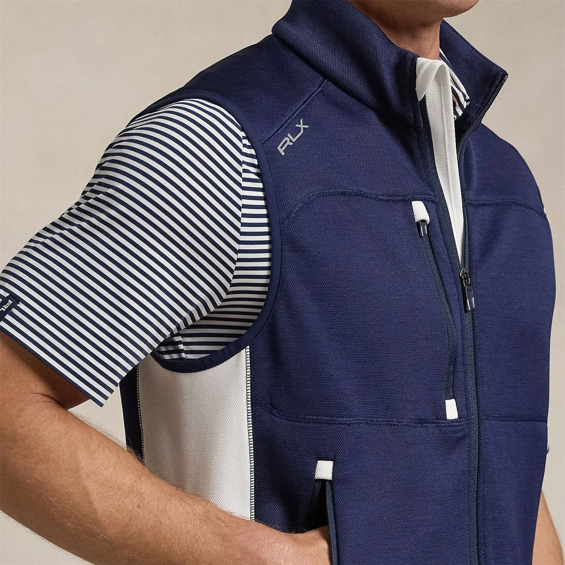 RLX Classic Fit Kinetic Spacer Vest Refined Navy - AW24