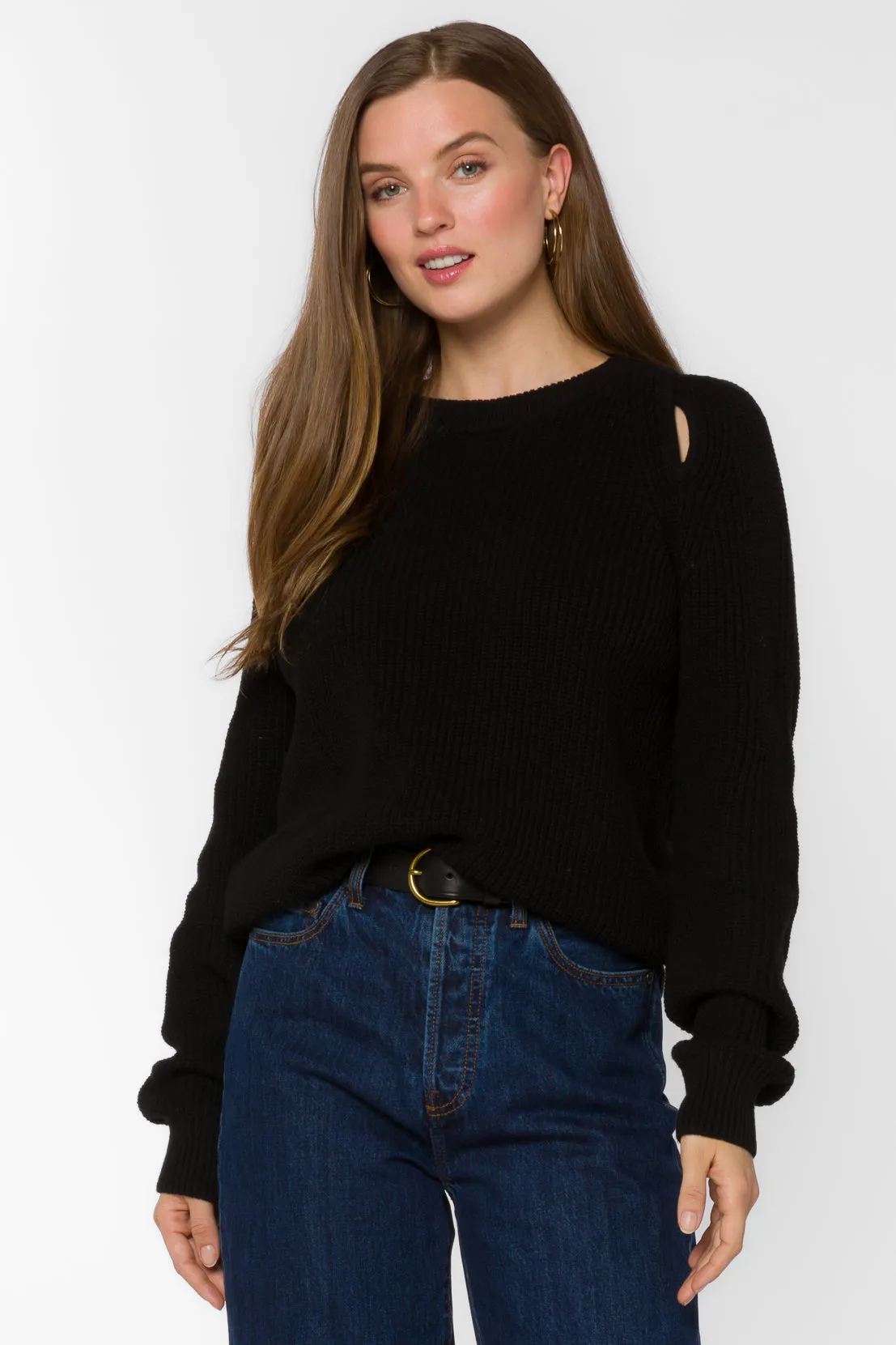 Roya Black Sweater