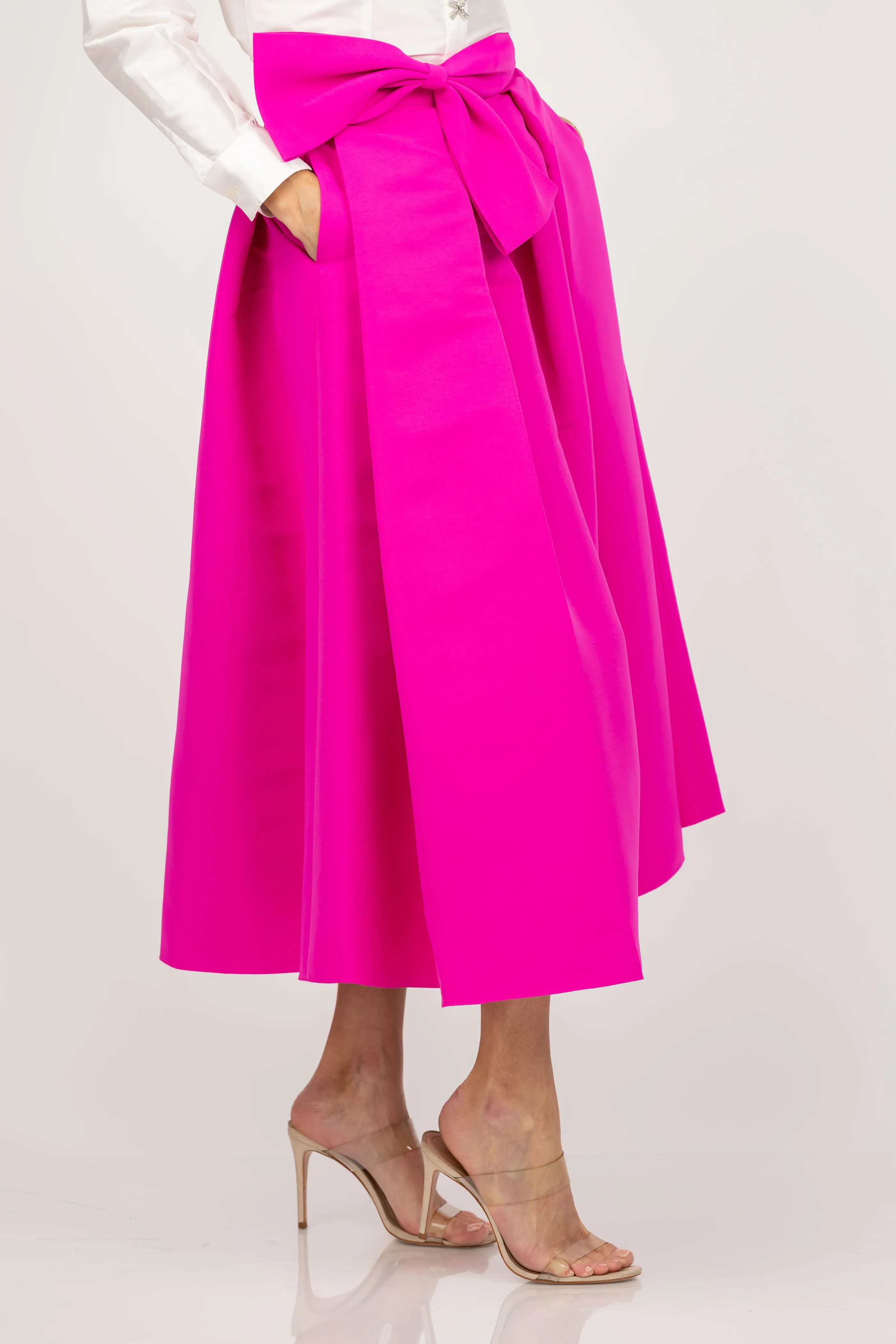 Sachin & Babi Whitley Skirt in Cerise