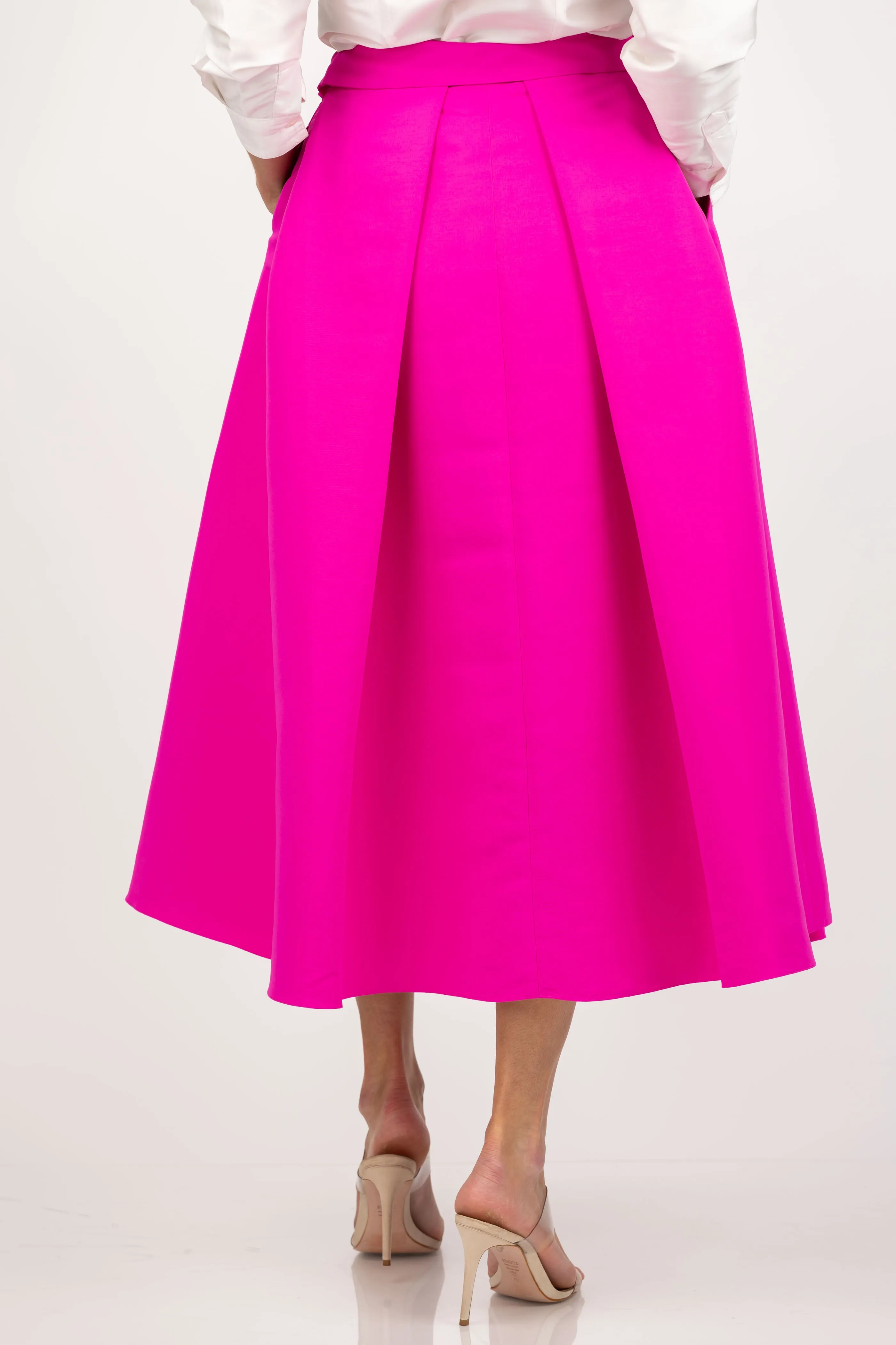 Sachin & Babi Whitley Skirt in Cerise