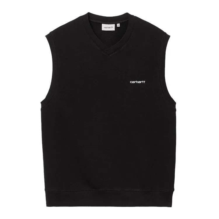 Script V-Neck Vest Sweat / CARHARTT WIP