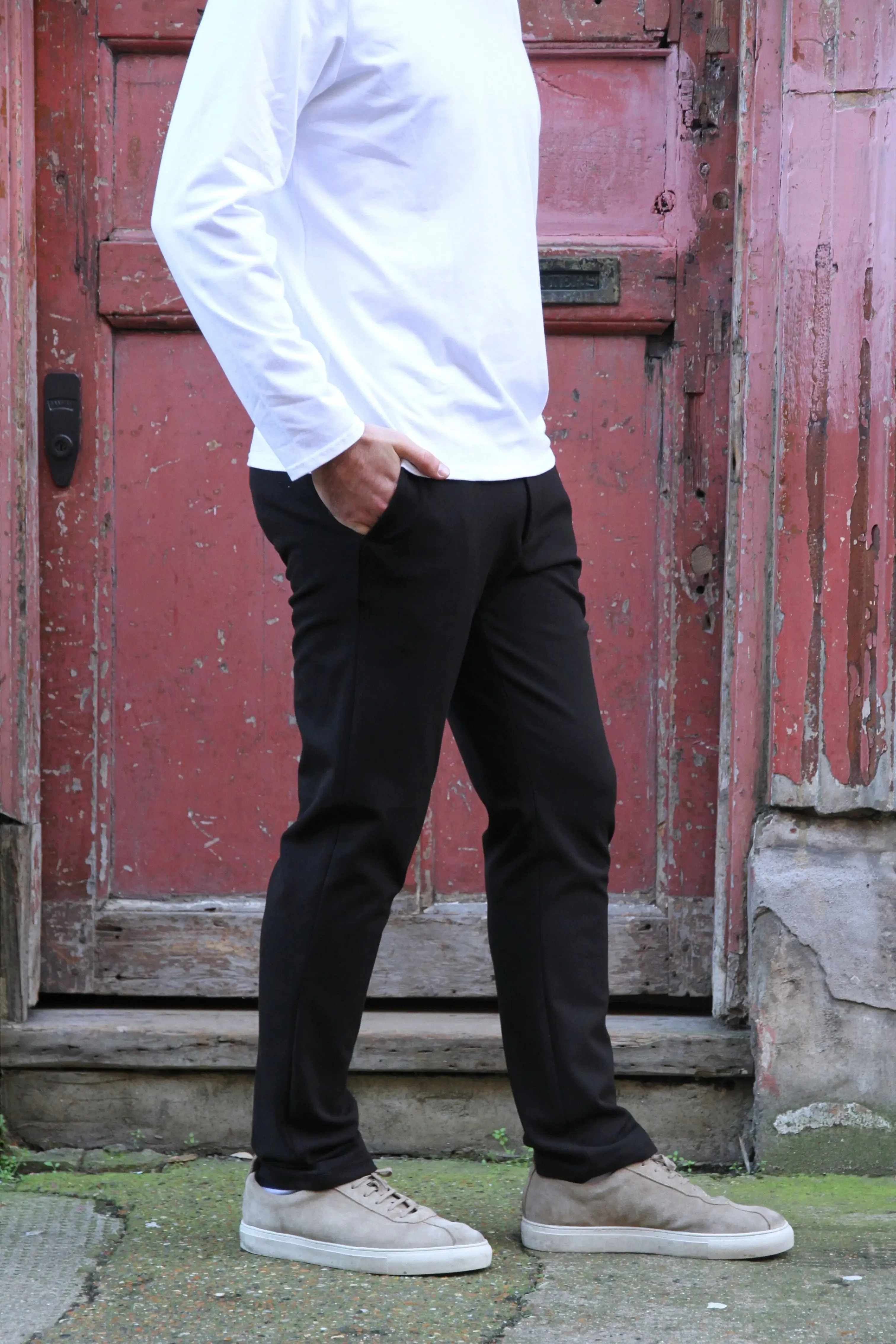 Sheldon Smart Trouser  - Black