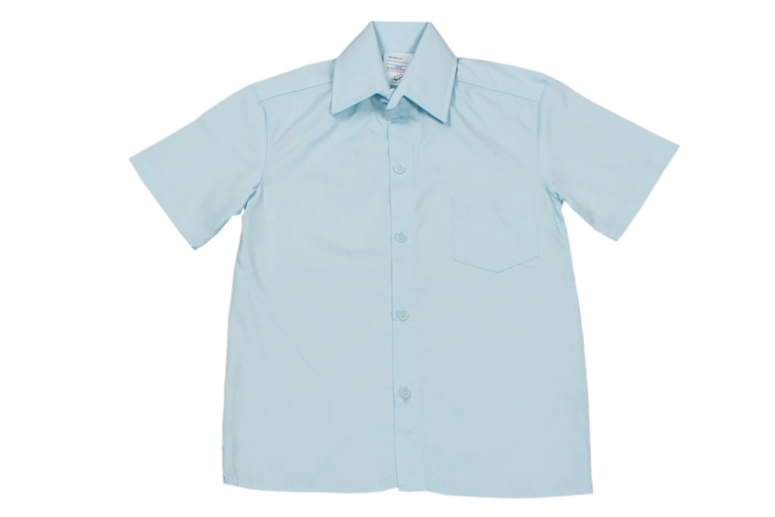 Shortsleeve Raised Collar Shirt - Khombind