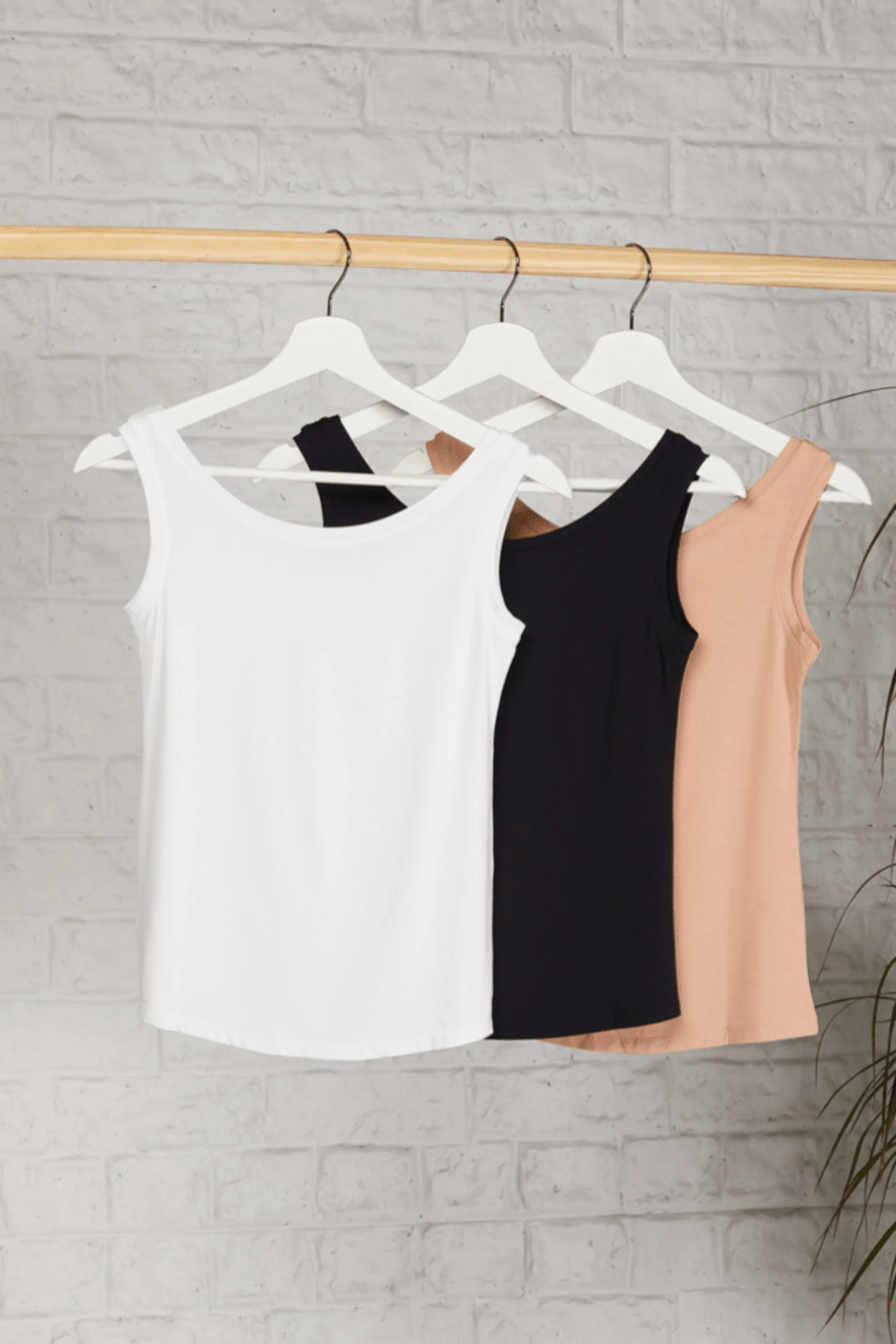 Sleeveless Micro TENCEL™ Modal Vest | Multiple Colours