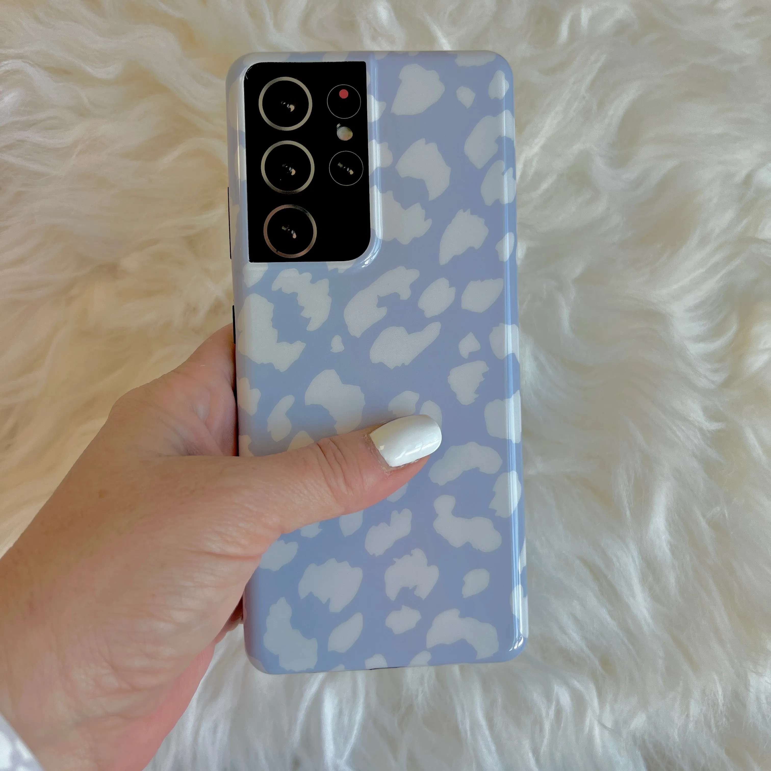 Snow Leopard Cell Phone Case For Samsung Galaxy