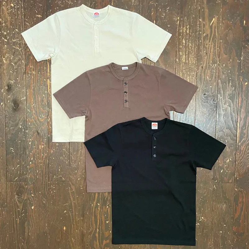 S/S Henley Neck Shirt