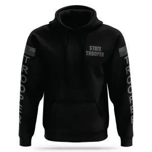 [STATE TROOPER] Performance Hoodie 2.0 [BLK/GRY]