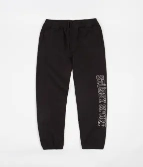 Stussy Sport Applique Pants - Black