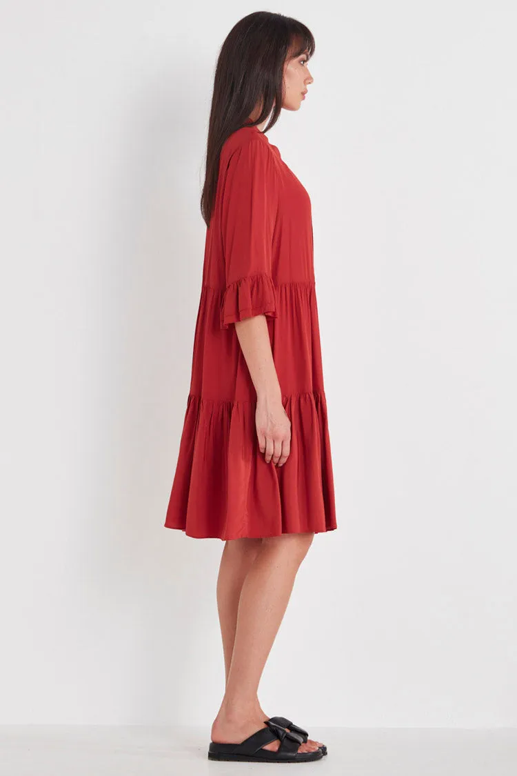 Tallulah Dress in Paprika | FINAL SALE