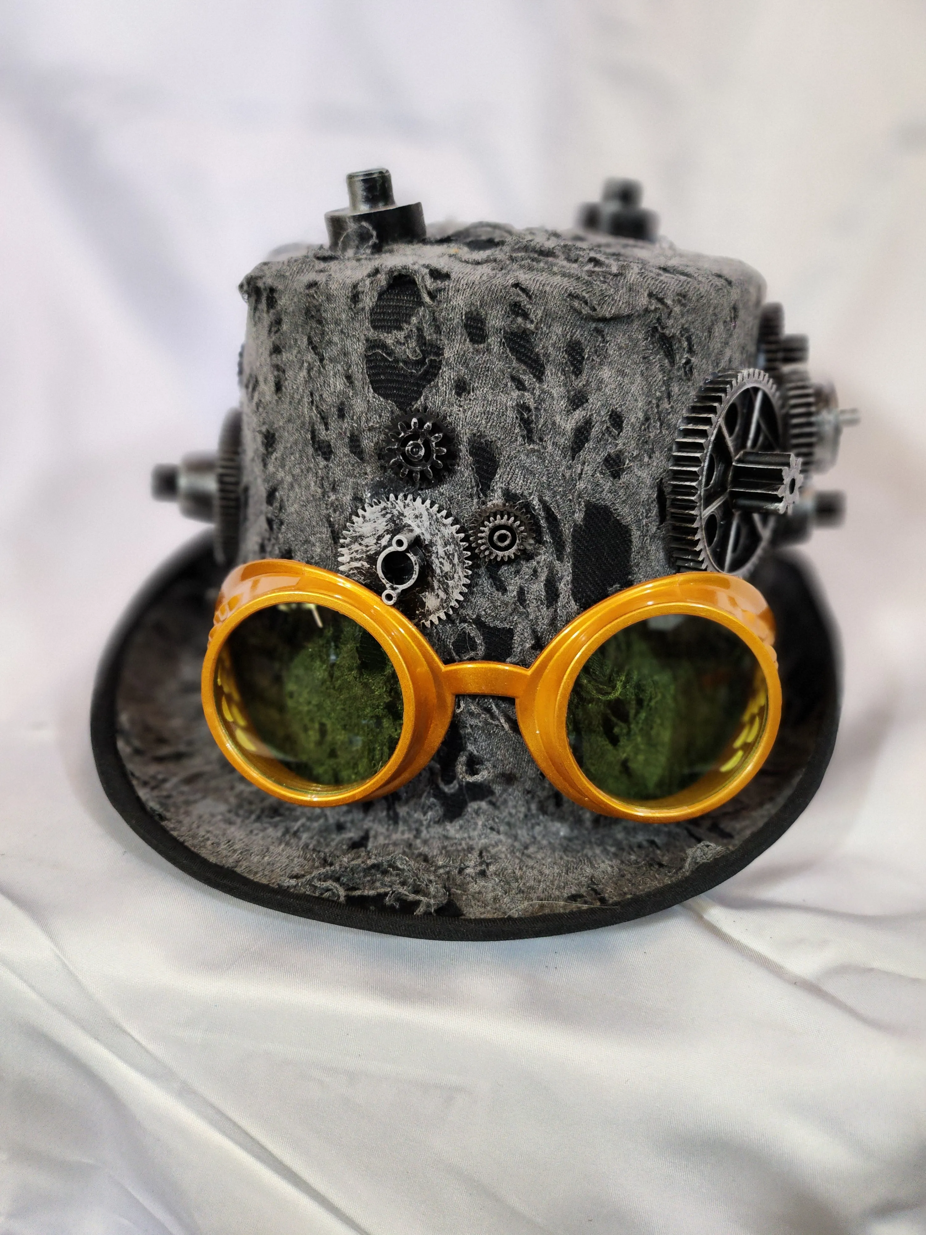 Tattered Steampunk Top Hat