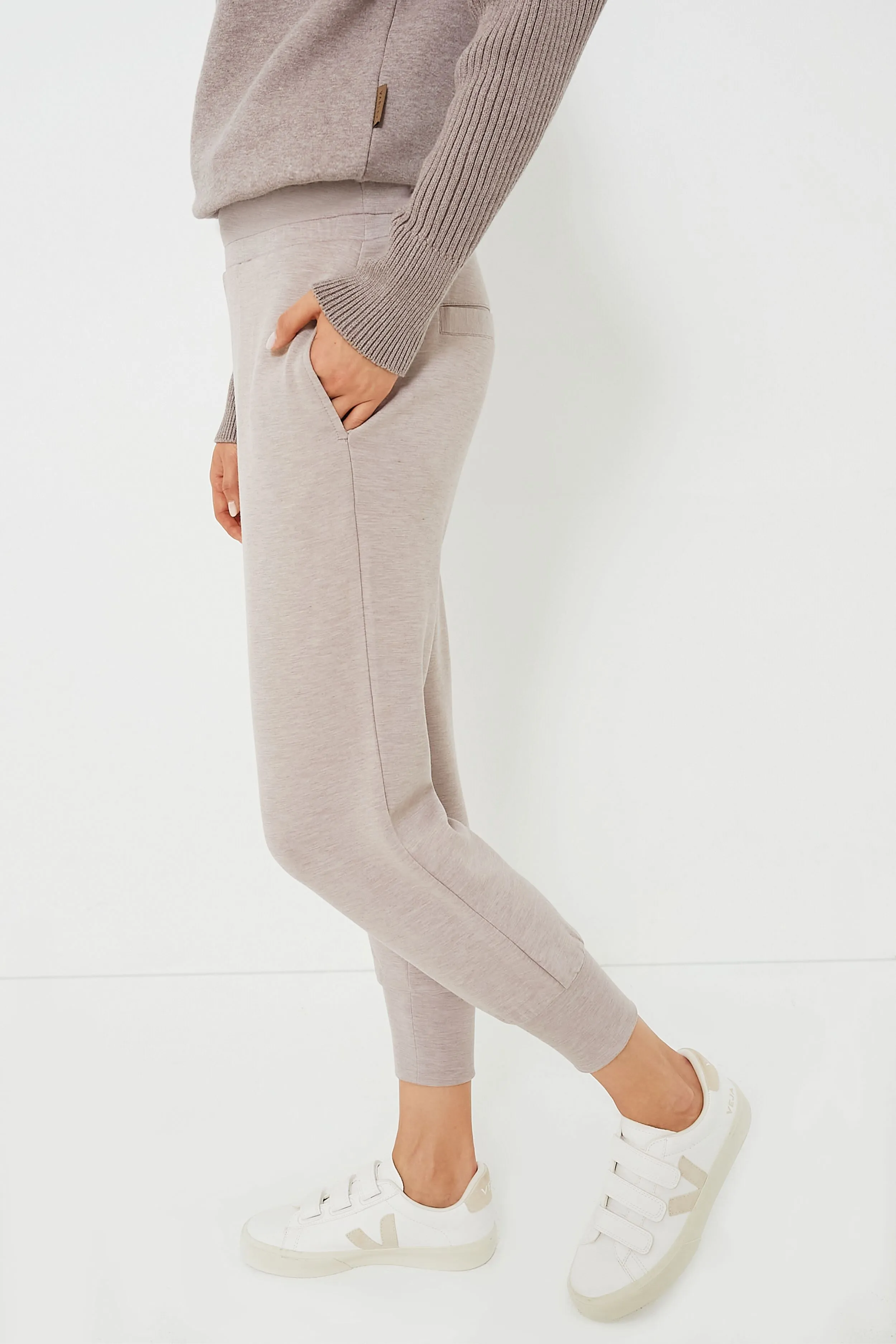 Taupe The Slim Cuff Pant 25