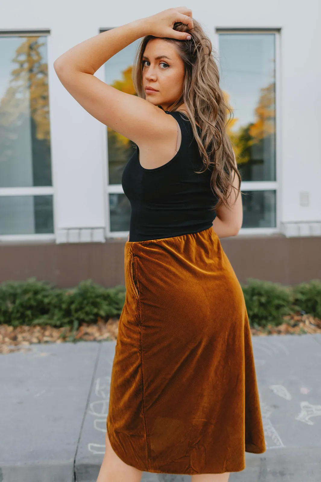 The Legacy Skirt - Gold