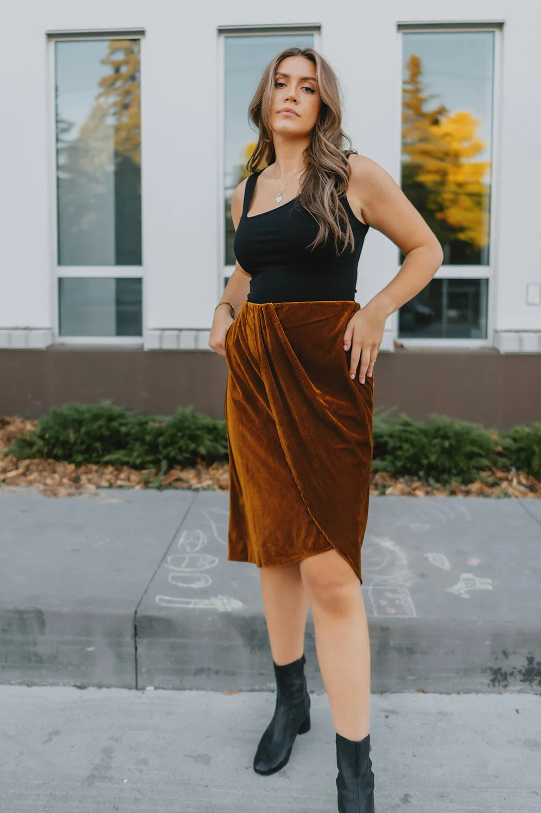 The Legacy Skirt - Gold