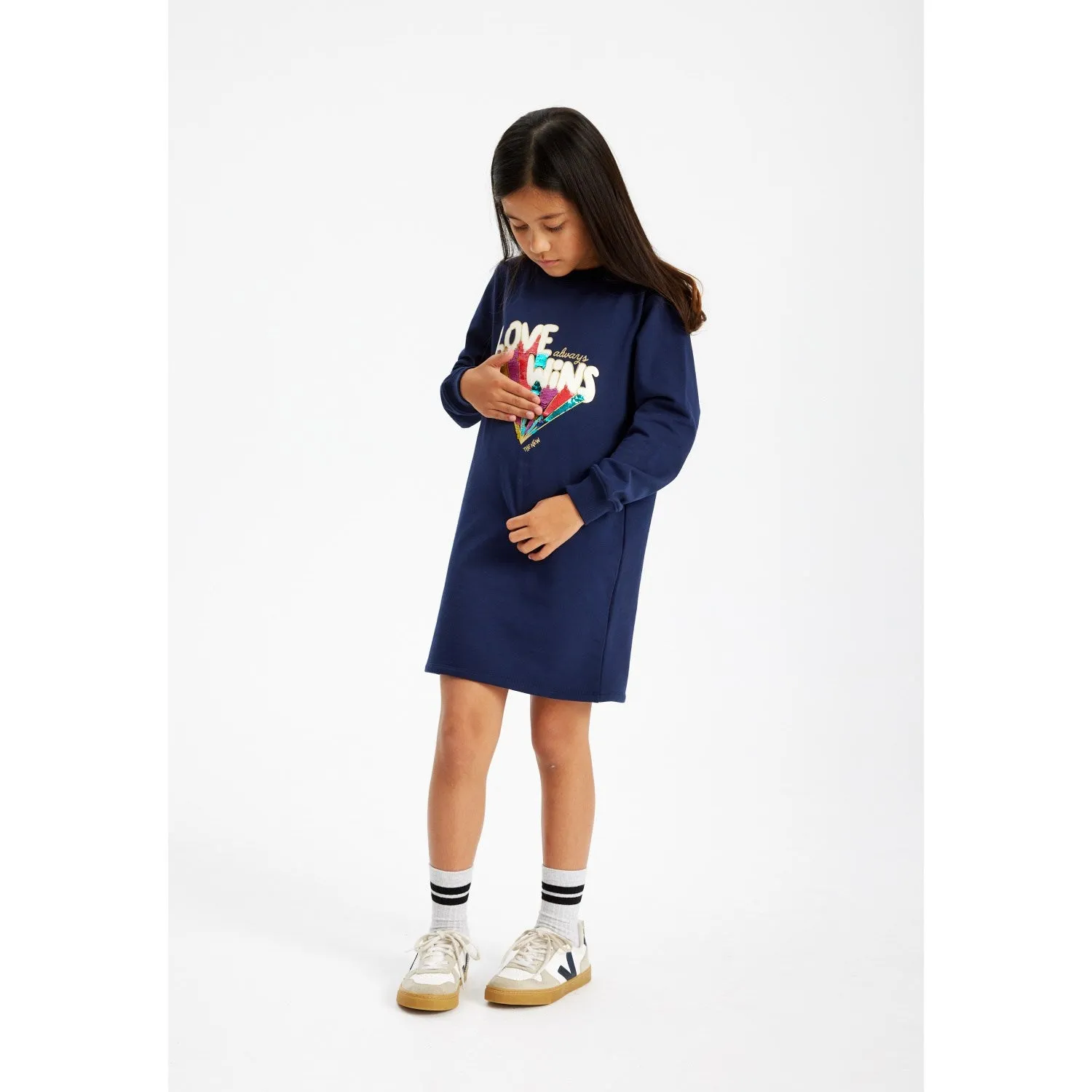 The New Navy Blazer Ling Sweatdress