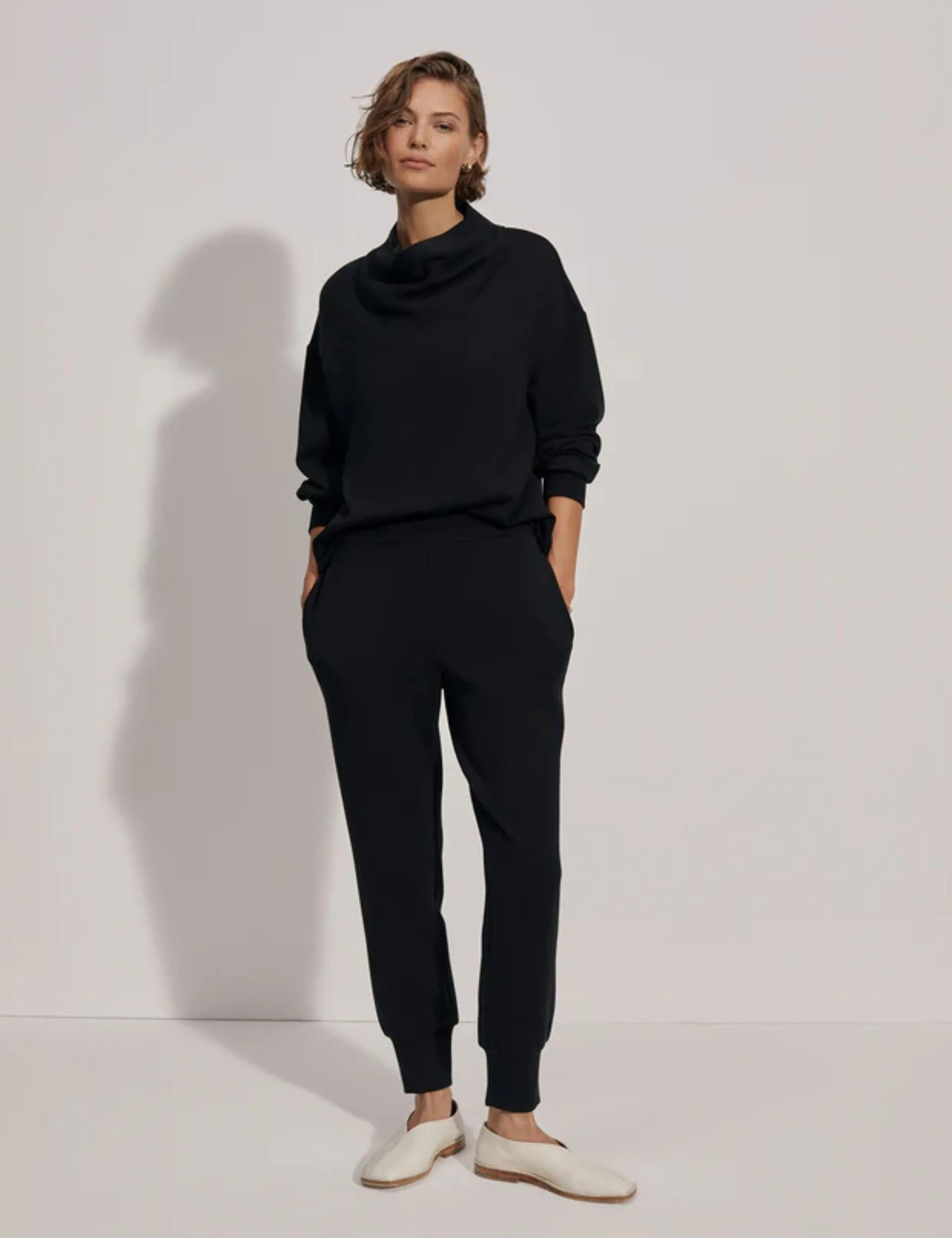 The Slim Cuff Pant 25 Black