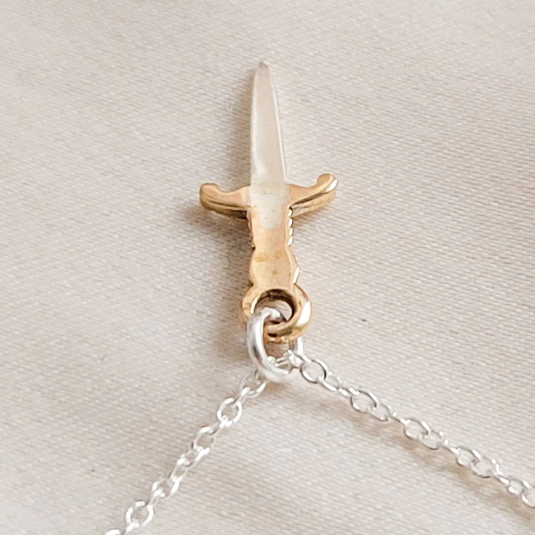 Tiny Dagger Necklace