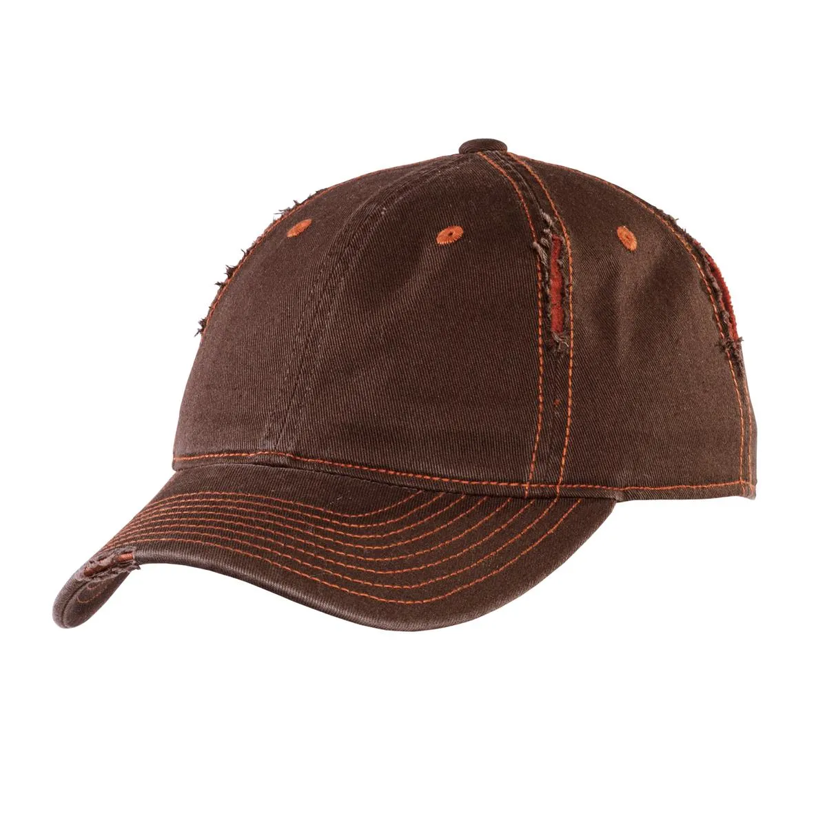 Top Headwear Rip and Distressed Cap