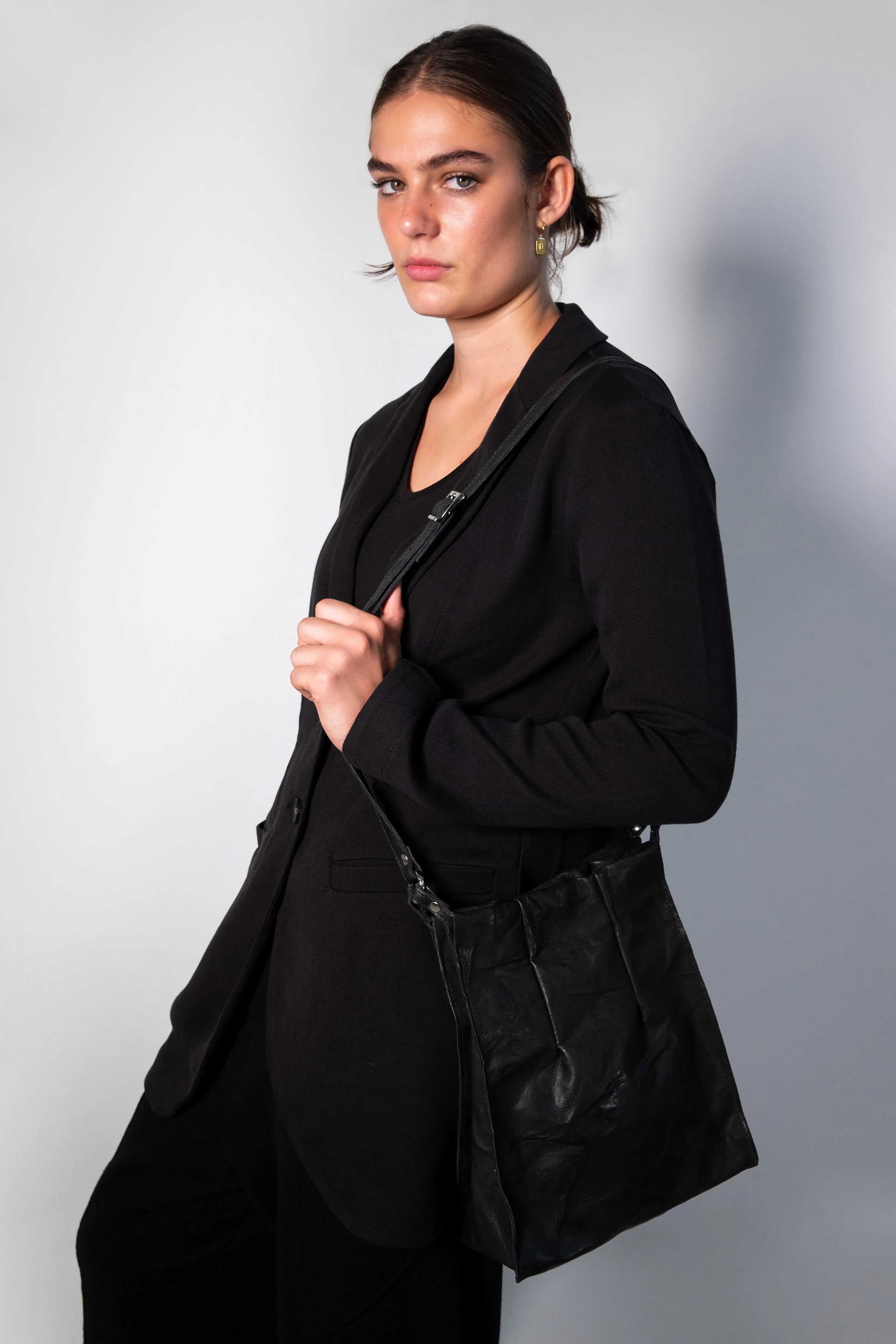 Transit Par Such Boyfriend Blazer in Black