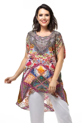 TUNISIA -  Kaftan Tunic Top (Longer Style)