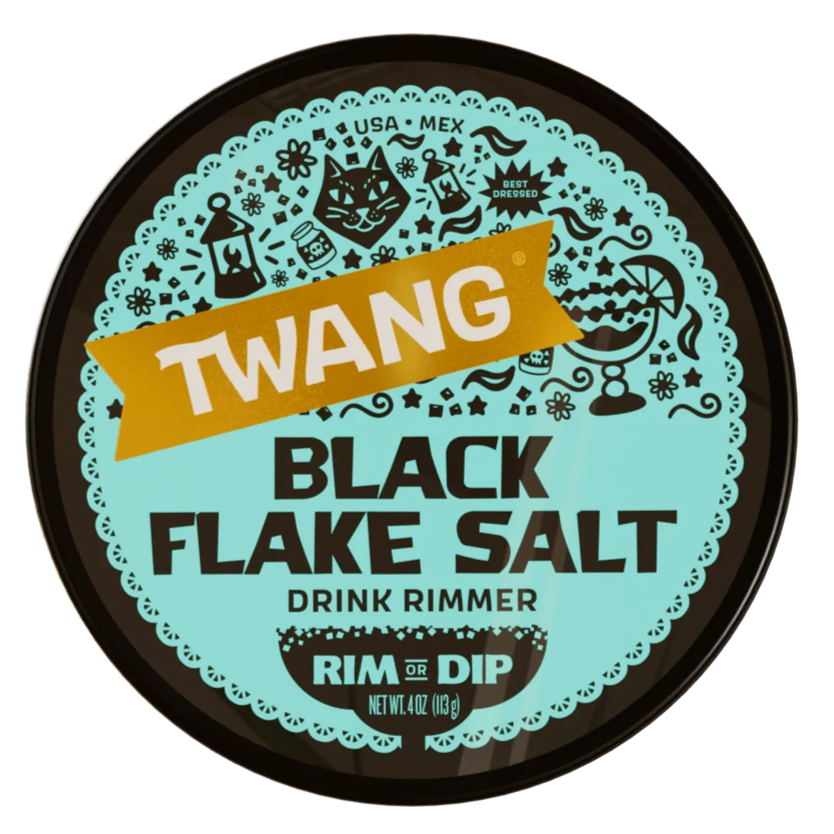 Twang Black Salt Drink Rimmer