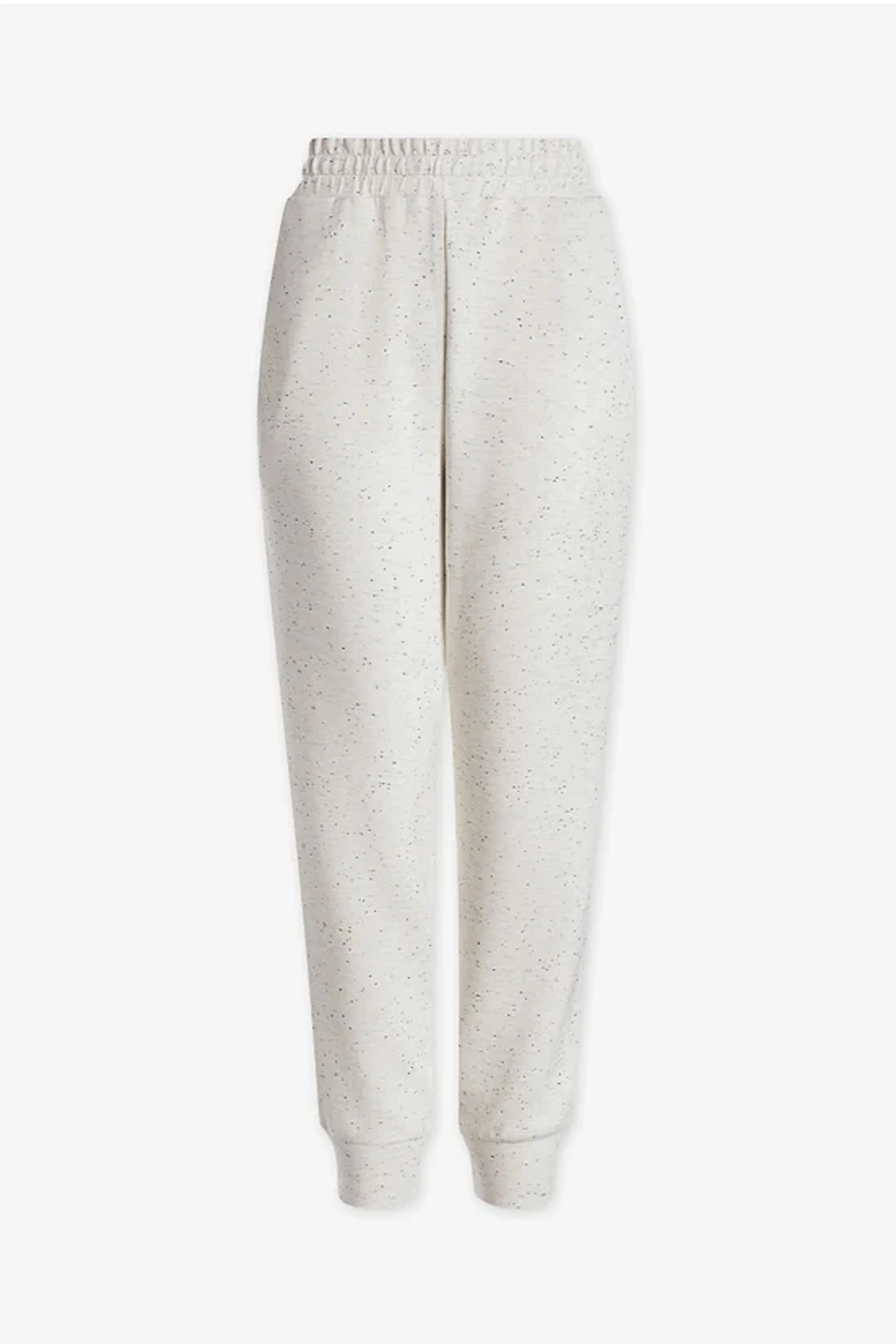 VARLEY | The Slim Cuff Pant 25 - Ivory Marl Fleck