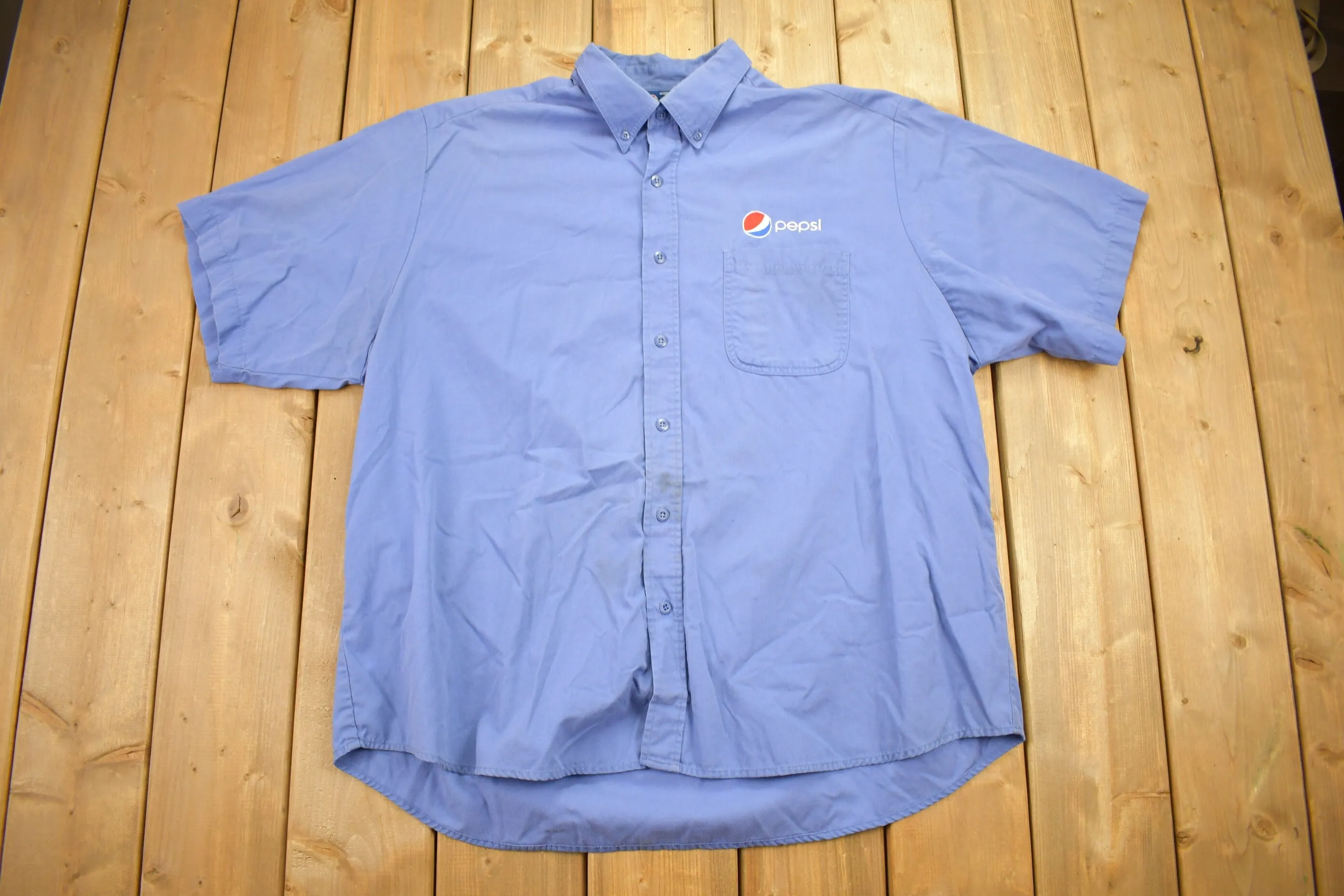 Vintage 1990s Pepsi Button Up T-Shirt