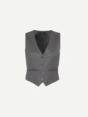 Waistcoat in Charcoal