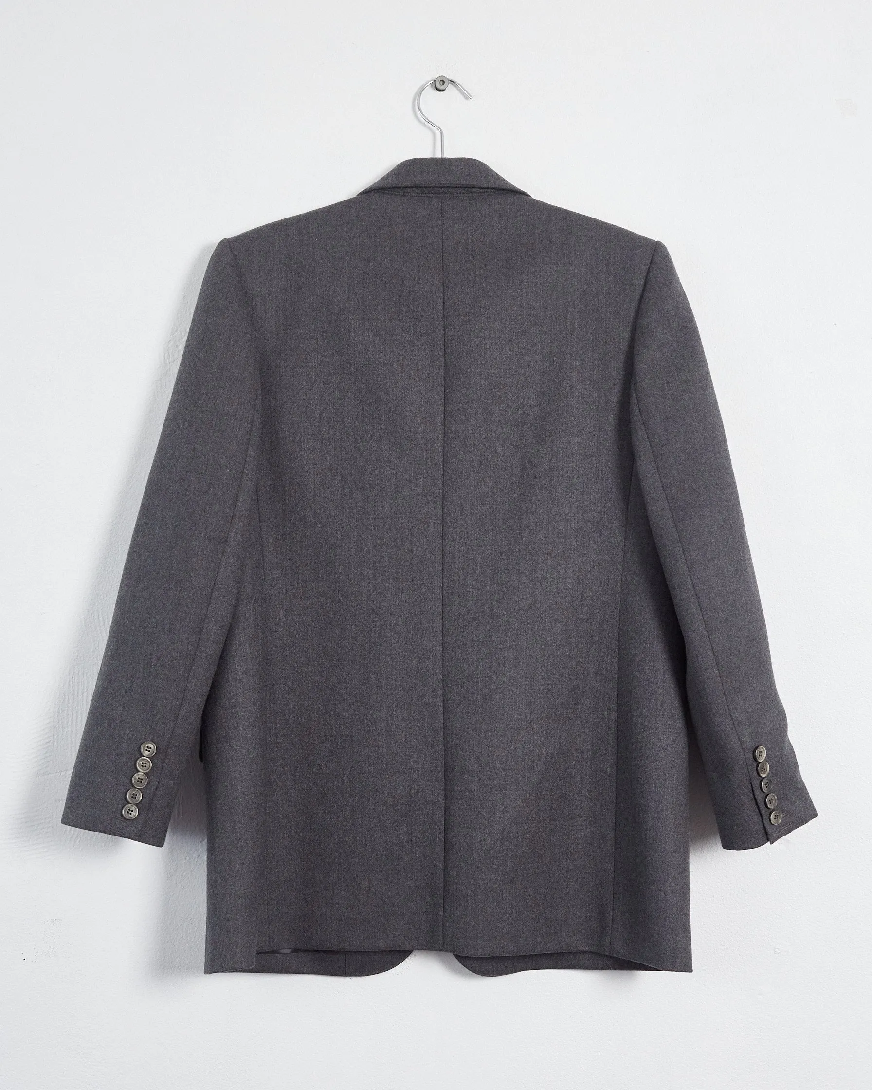 Wardrobe.nyc 'single breasted' blazer, grey, 12