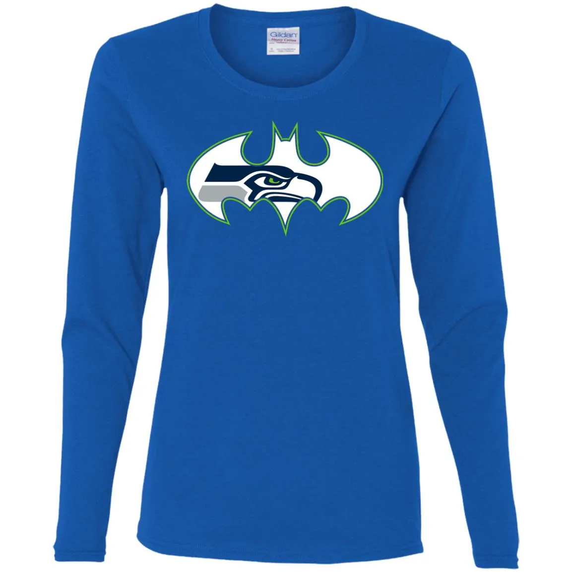 We Are The Seattle Seahawks Batman Nfl Mashup Women Long Sleeve Shirt