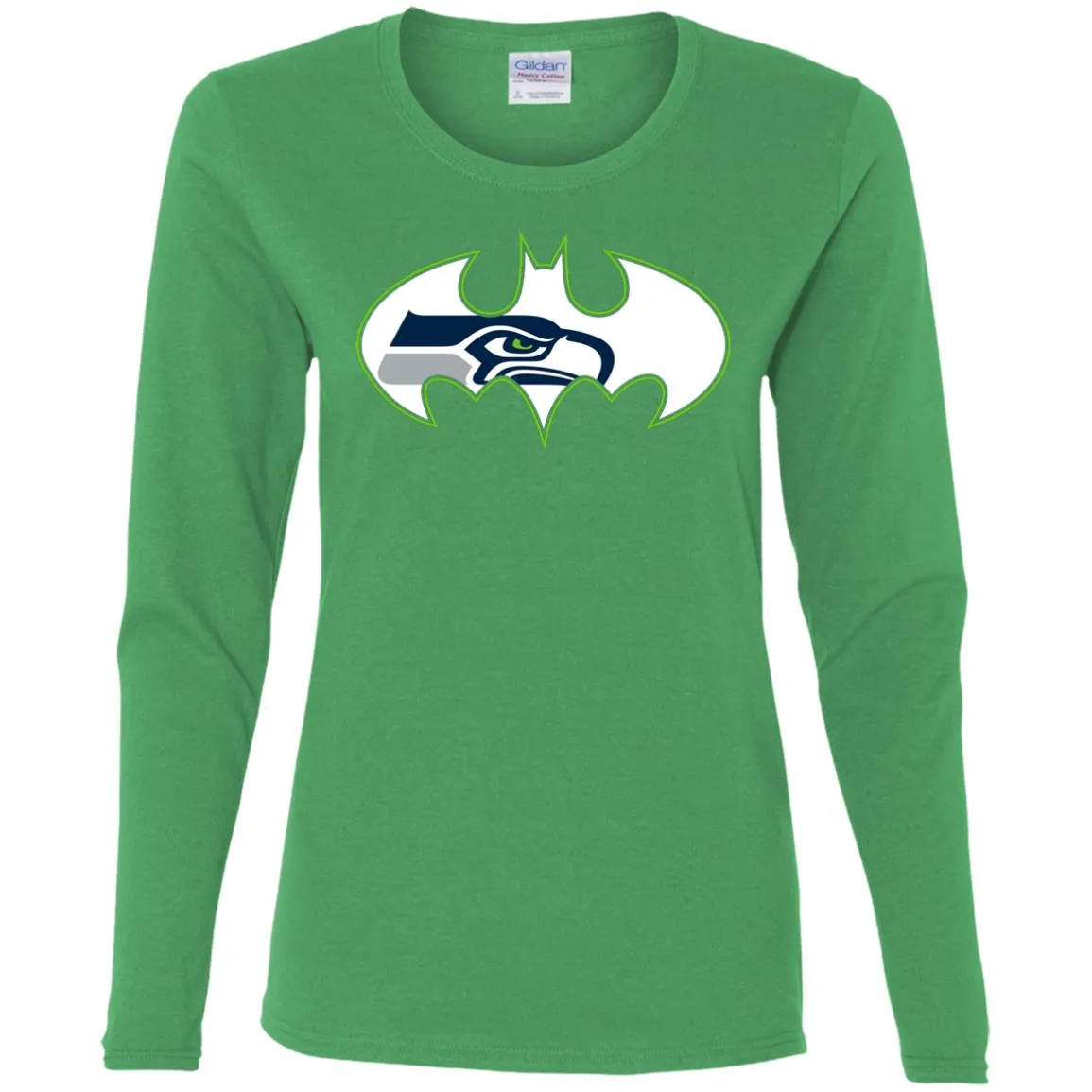 We Are The Seattle Seahawks Batman Nfl Mashup Women Long Sleeve Shirt