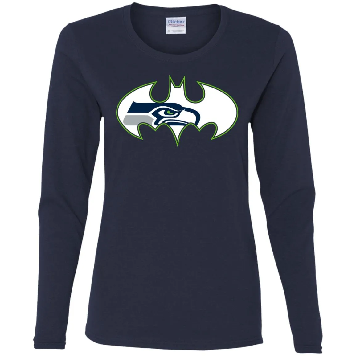 We Are The Seattle Seahawks Batman Nfl Mashup Women Long Sleeve Shirt