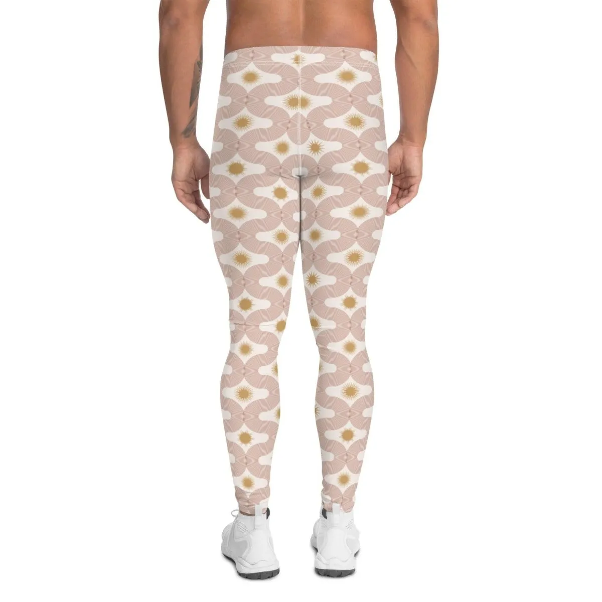 White Celestial Wonder Men's Leggings