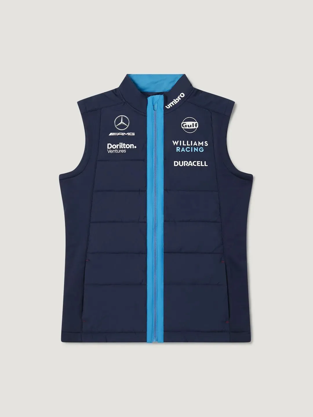 Williams Racing F1 2023 Men's Team Vest -Blue