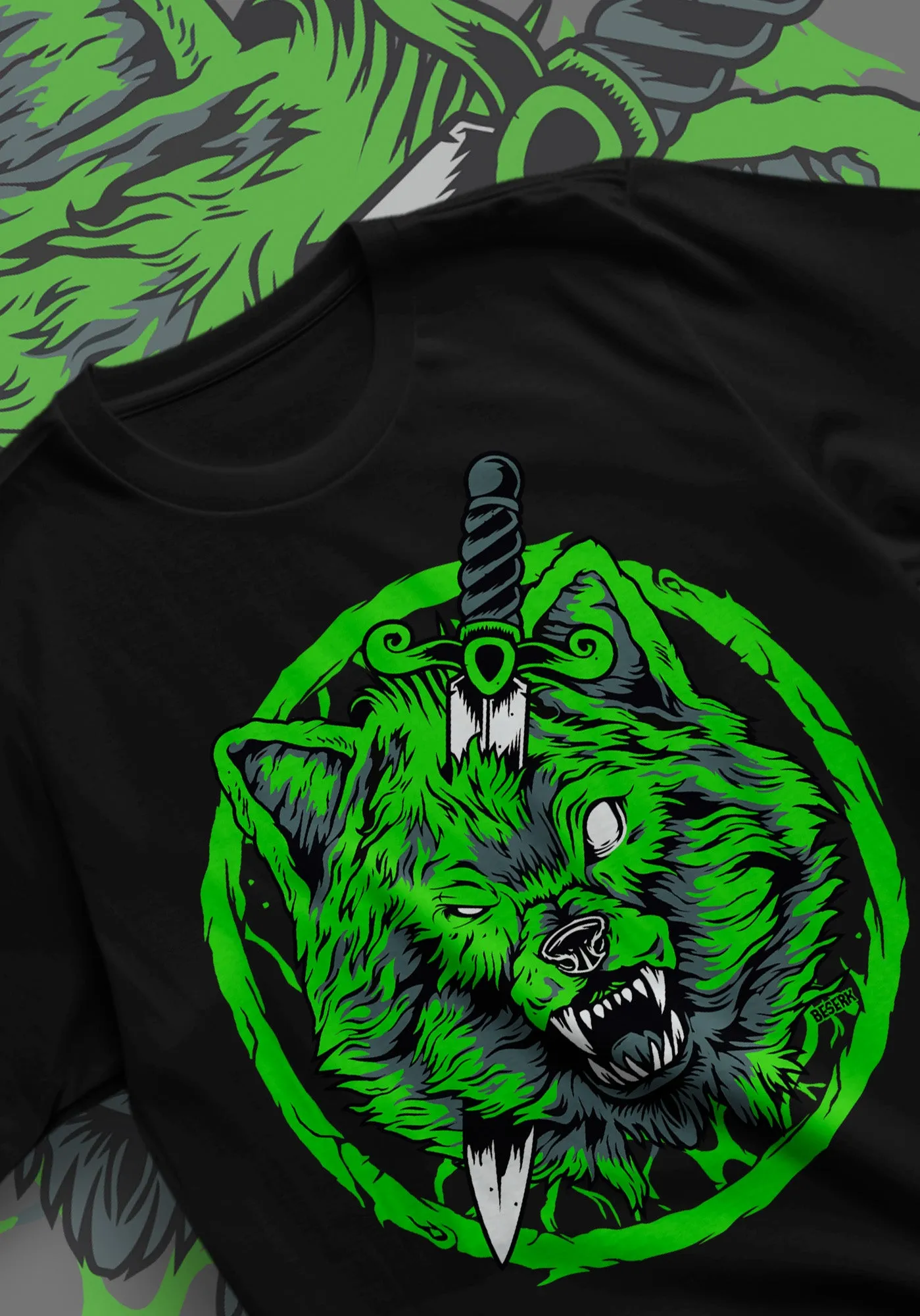 Wolfs Watch [Neon Green] | T-SHIRT