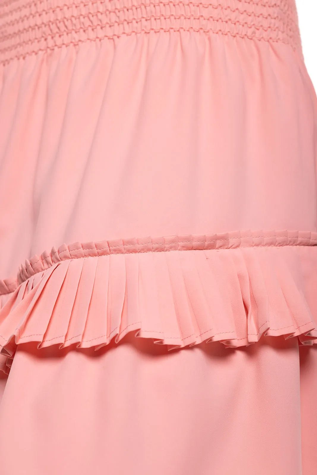 Women's Charlotte Bay Ruffle Skirt | Peachy Pink