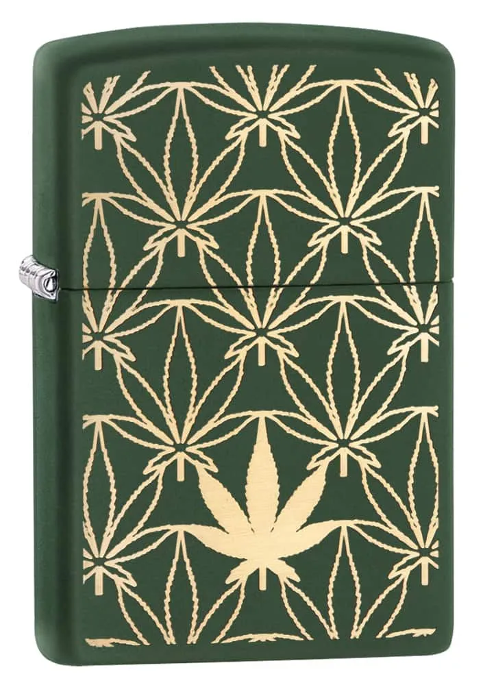 Zippo All Round leaf Design